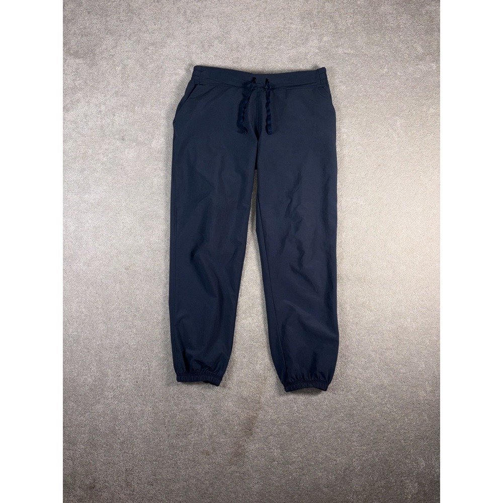 Backcountry On the Go 2.0‎ Pants Joggers Womens small Short Navy Blue Stretch